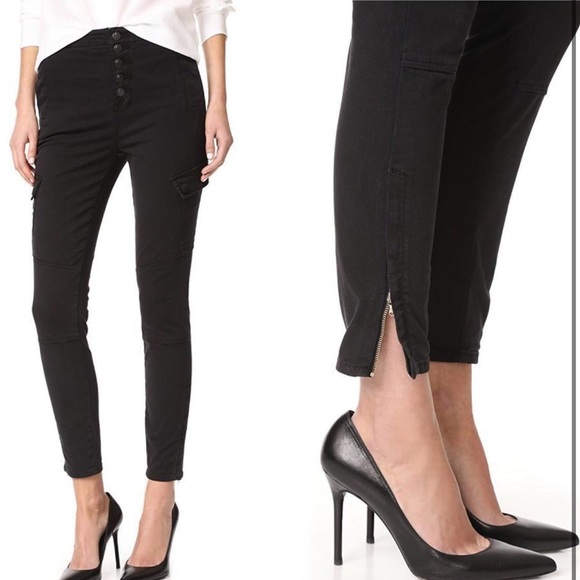 J. Brand Brigitte High Rise Utility Cargo Skinny Jeans - Picture 5 of 8